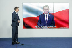 Konferencja prasowa PiS nt. obrony narodowej