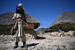 Rdzenny lud Arhuaco w kolumbijskiej Sierra Nevada - AFP