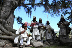Rdzenny lud Arhuaco w kolumbijskiej Sierra Nevada - AFP
