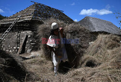 Rdzenny lud Arhuaco w kolumbijskiej Sierra Nevada - AFP