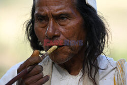 Rdzenny lud Arhuaco w kolumbijskiej Sierra Nevada - AFP