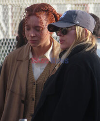 Scarlett Johansson na planie filmu Eleanor, Invisible