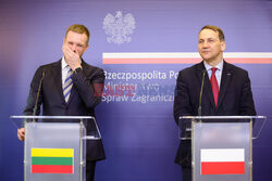Spotkanie szefów dyplomacji Polski i Litwy