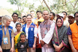 Księżniczka Wiktoria z wizytą w Bangladeszu