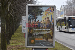 Plakaty rekrutacyjne ukraińskiej armii