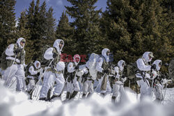 Bułgarskie Siły Specjalne ćwiczą w warunkach zimowych