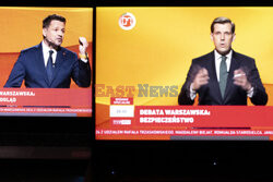 Debata kandydatów na prezydenta Warszawy w TVP