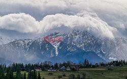 Wiatr halny w Tatrach