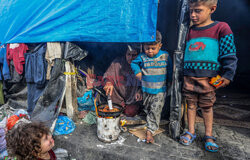 Palestyńska codzienność w obozie uchodźców