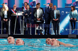 Inauguracja olimpijskiego centrum basenowego w Paryżu