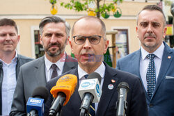 Poseł Michał Szczerba w Zielonej Górze