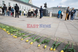 Tulipany dla Marii Kaczynskiej