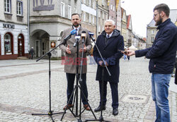 Tadeusz Truskolaski wspiera kandydata na prezydenta Olsztyna