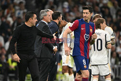 Robert Lewandowski w meczu z Realem