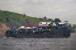 Transport rzeczny w Kongo - AFP
