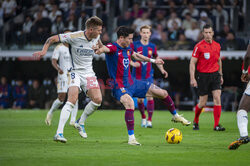 Robert Lewandowski w meczu z Realem
