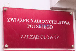 Konferencja prasowa Związku Nauczycielstwa Polskiego