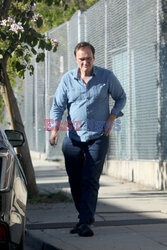 Quentin Tarantino zaparkował na chodniku
