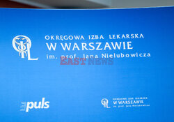 Briefing prasowy prezesa Okręgowej Rady Lekarskiej w Warszawie