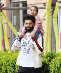 Mo Salah z córką
