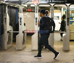 Denzel Washington kręci scenę w metrze
