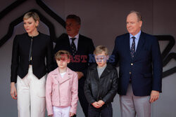 Książęca rodzina na wyścigu Monaco E-Prix