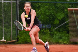 Maja Chwalinska na turnieju w Wiesbaden
