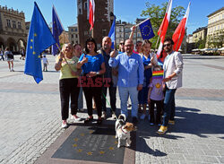 Start kampanii eurparlamentarnej Trzeciej Drogi w Krakowie