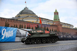 Parada z okazji Dnia Zwycięstwa w Moskwie