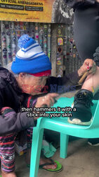 107-letnia tatuażystka
