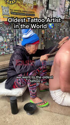 107-letnia tatuażystka
