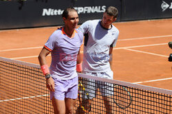 Hubert Hurkacz pokonał Rafaela Nadala na turnieju w Rzymie