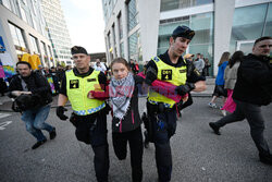 Protesty w Malmo  przeciwko udziałowi Izraela w konkursie Eurowizji