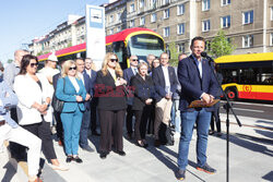 Otwarcie trasy tramwajowej na ul. Gagarina