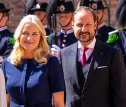 Duńska para królewska z wizytą w Norwegii