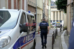 Policja zastrzeliła mężczyznę próbującego podpalić synagogę w Rouen