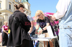 Aborcyjny Patrol na ulicach Warszawy