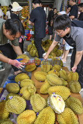 Sezon na owoce durianu w Chinach