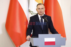 Prezydent Cypru z wizytą w Polsce