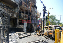 Pożar szpitala dziecięcego w New Delhi