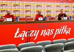 Oficjalna konferencja prasowa i trening reprezentacji Polski przed meczem z Turcją