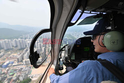 Taksówka helikopter w Seulu