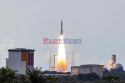 Start rakiety Ariane 6 w centrum kosmicznym w Gujanie Francuskiej
