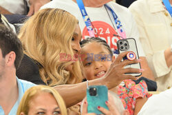 Serena Williams z córką na IO