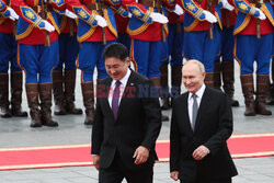 Putin przyleciał do Mongolii