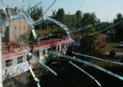  Opuszczone budynki lokomotywowni Toruń -Kluczyki