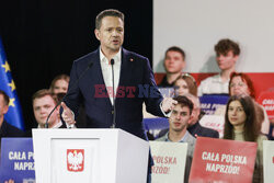 Rafał Trzaskowski w Szczecinie