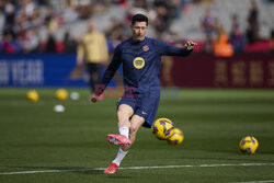 Robert Lewandowski strzelił gola podczas meczu FC Barcelona - Deportivo Alaves