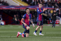 Robert Lewandowski strzelił gola podczas meczu FC Barcelona - Deportivo Alaves