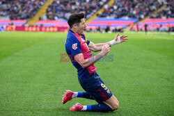 Robert Lewandowski strzelił gola podczas meczu FC Barcelona - Deportivo Alaves